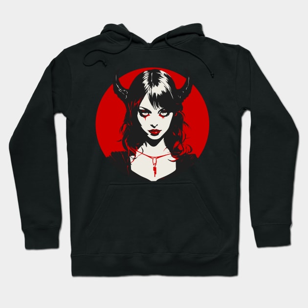 She Devil Hoodie by n23tees